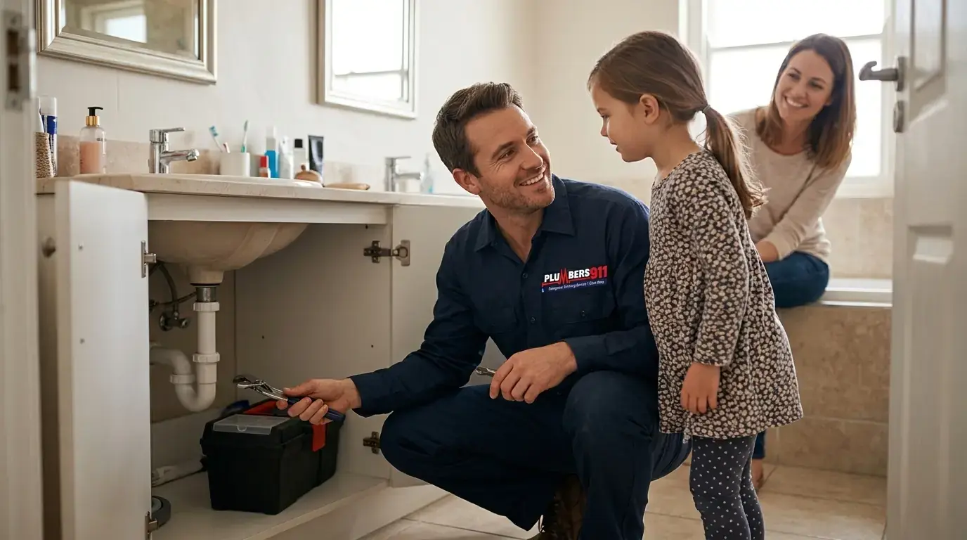 Licensed plumber at work in Geneva, IL
